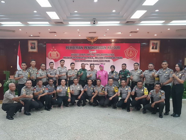 Selamat, 4 Personil Polresta Bandara Soeta Dapat Pin Emas Kapolri